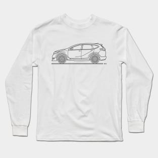 cr v b Long Sleeve T-Shirt